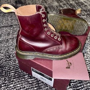 Womens Dr. Martens 1460 Pascal Made in England Horween Leather Edition